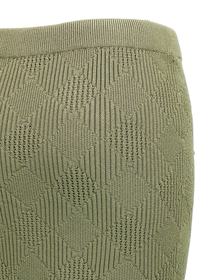 Openwork Knit Skirt Skirts