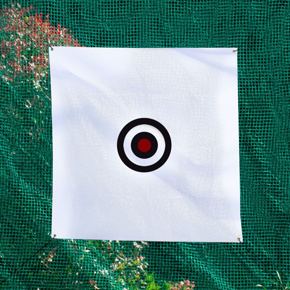 Golf Practice Cage 10ft 3m Driving Range High Impact 25mm Mesh Hitting Professional Swing Training Equipment Outdoor Freestanding Steel Frame Bullseye