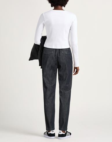 Woman Jeans Blue Size 0 Paper, Cashmere, Elastane