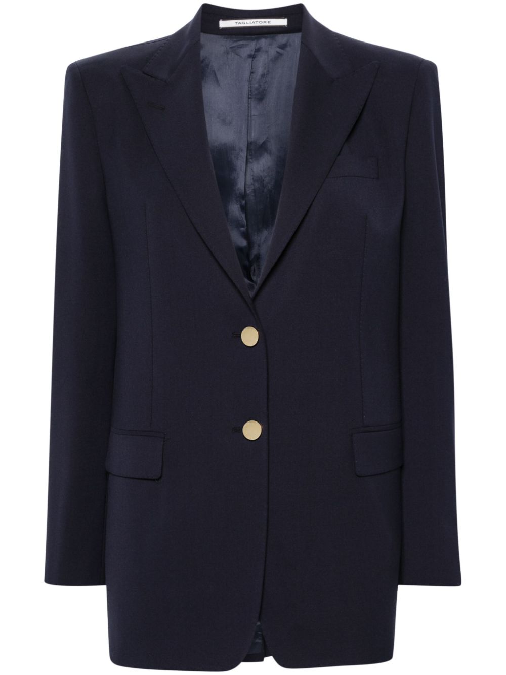 Bertha single-breasted blazer - Blue