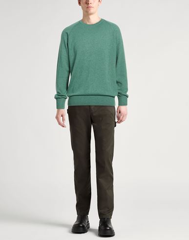 Man Sweater Sage green Size 48 Cashmere