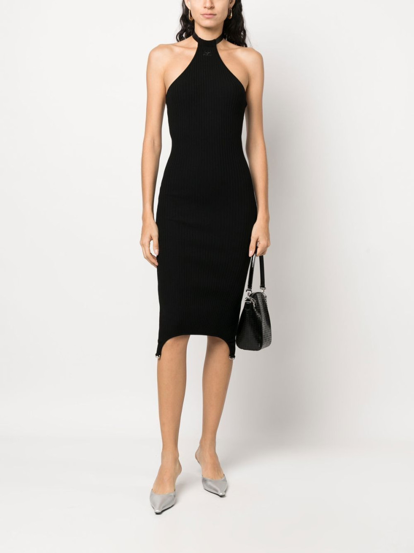 COURRÈGES- Sleeveless Long Dress