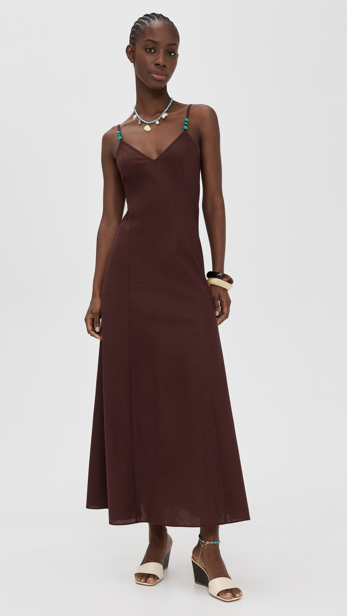 Maxi Dress Brown