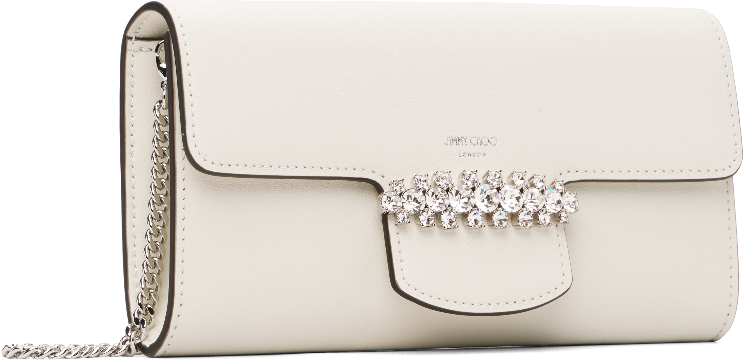 White Bing Wallet Chain Bag
