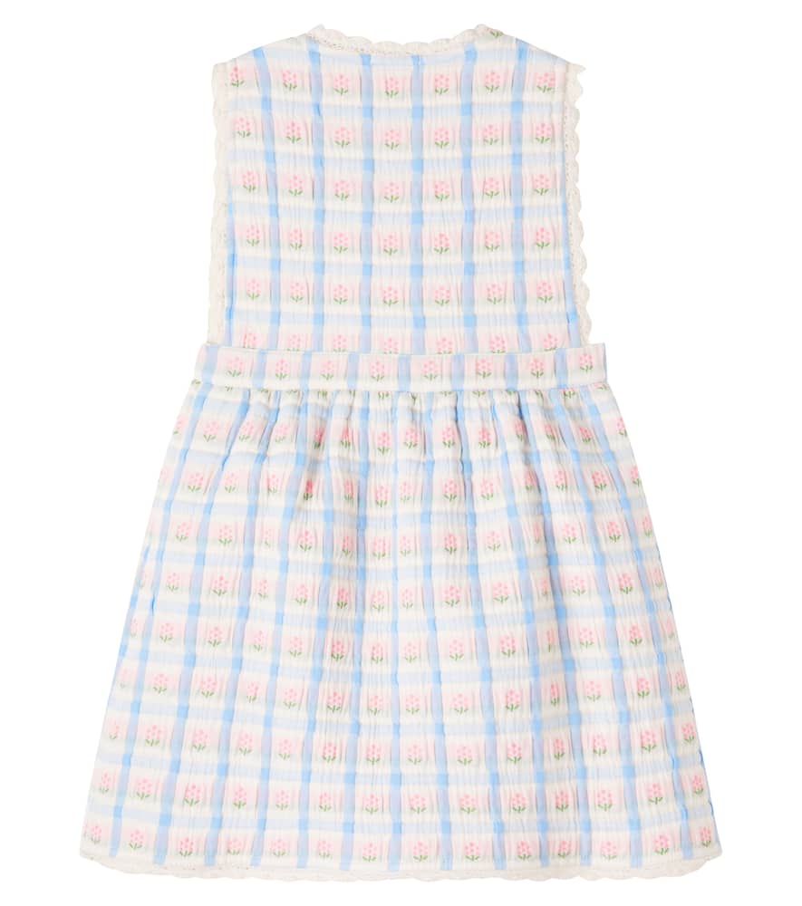 Zora floral cotton-blend dress