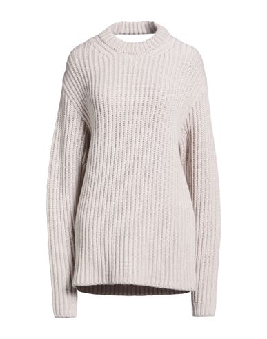 Woman Sweater Beige Size M Merino Wool