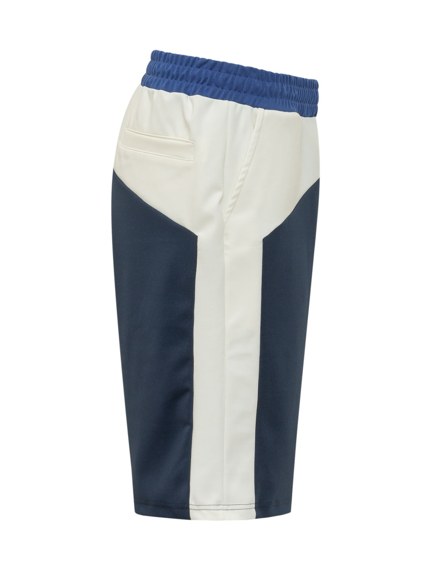 Navy Blue Logo Shorts