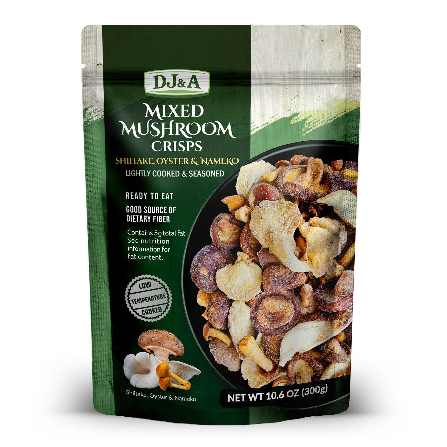 Mixed Mushroom Crisps