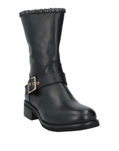 Woman Ankle boots Black Size 10 Leather