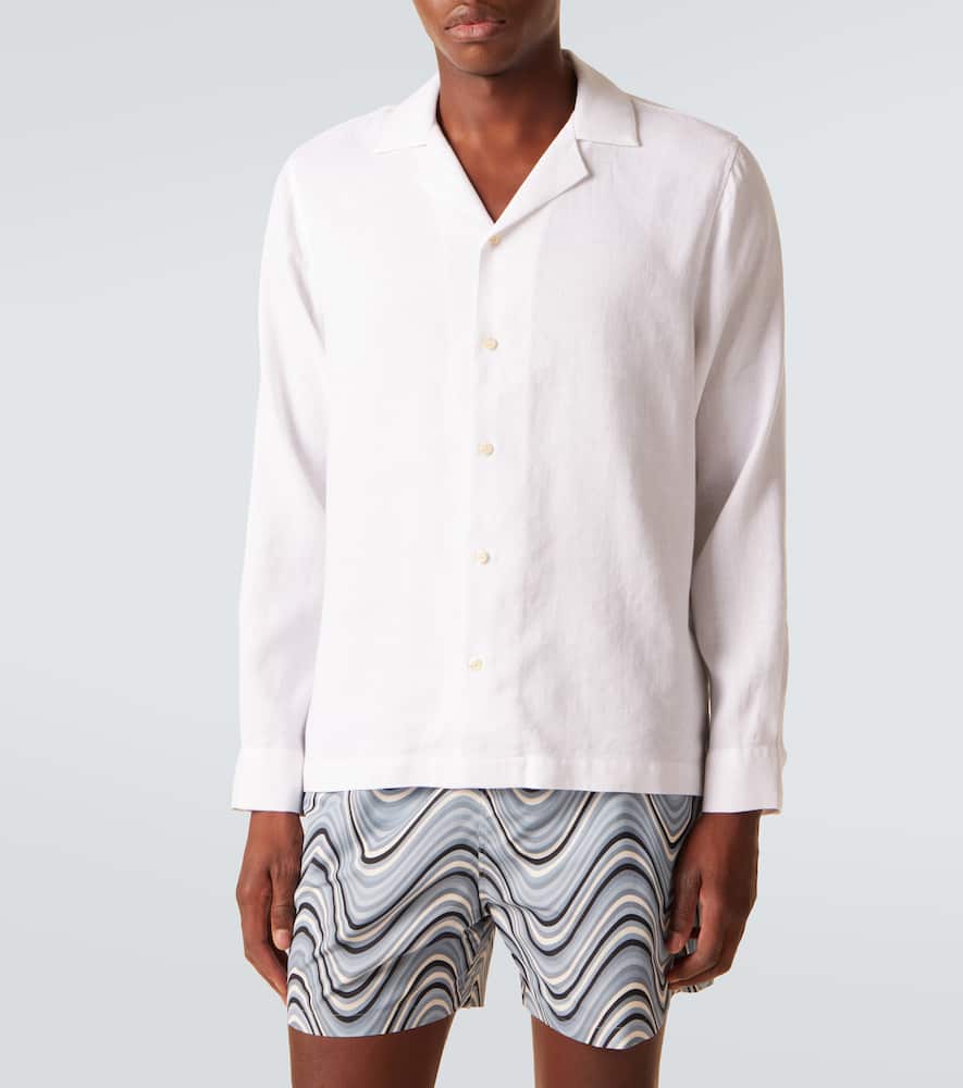 Linen and cotton shirt