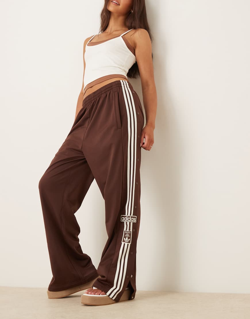 Adibreak track pants in brown