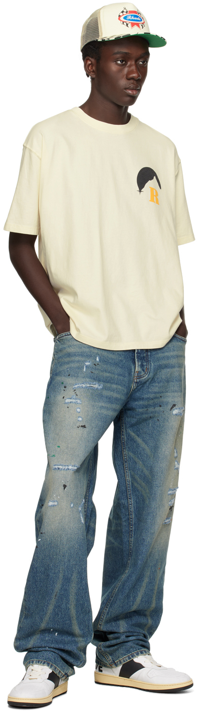 Rhude Off-White Moonlight T-Shirt