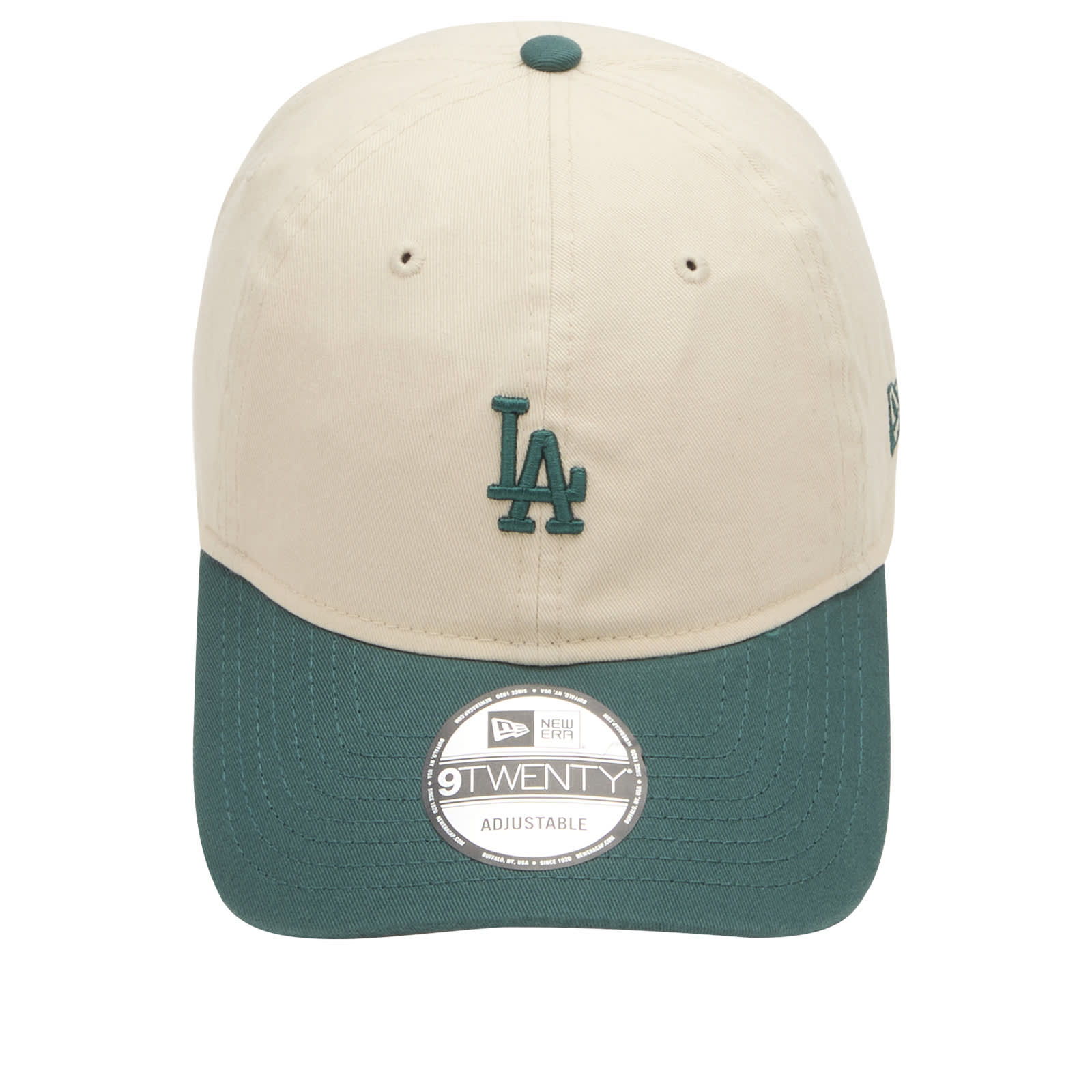 LA Dodgers Mini Washed 9Twenty Cap Natural/Green