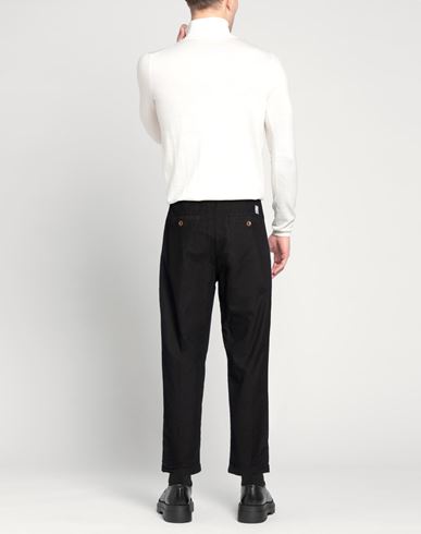 Man Pants Black Size 34 Cotton, Modal, Elastane