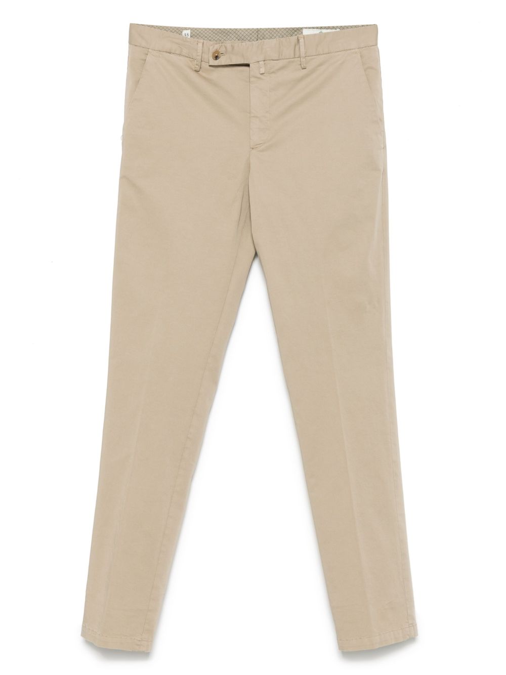 Borrelli cotton chinos - Neutrals