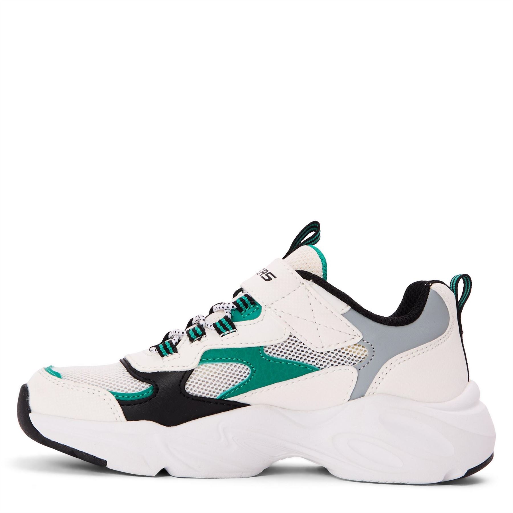 Skechers Boys Staminaairy in White/Green