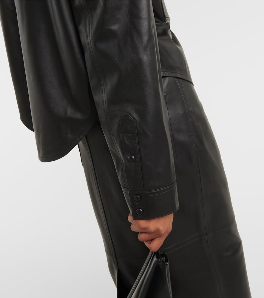 Leather jacket