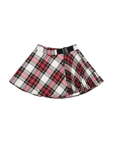 Kid Girl Kids' skirt Red Size 12 Polyester, Viscose, Elastane