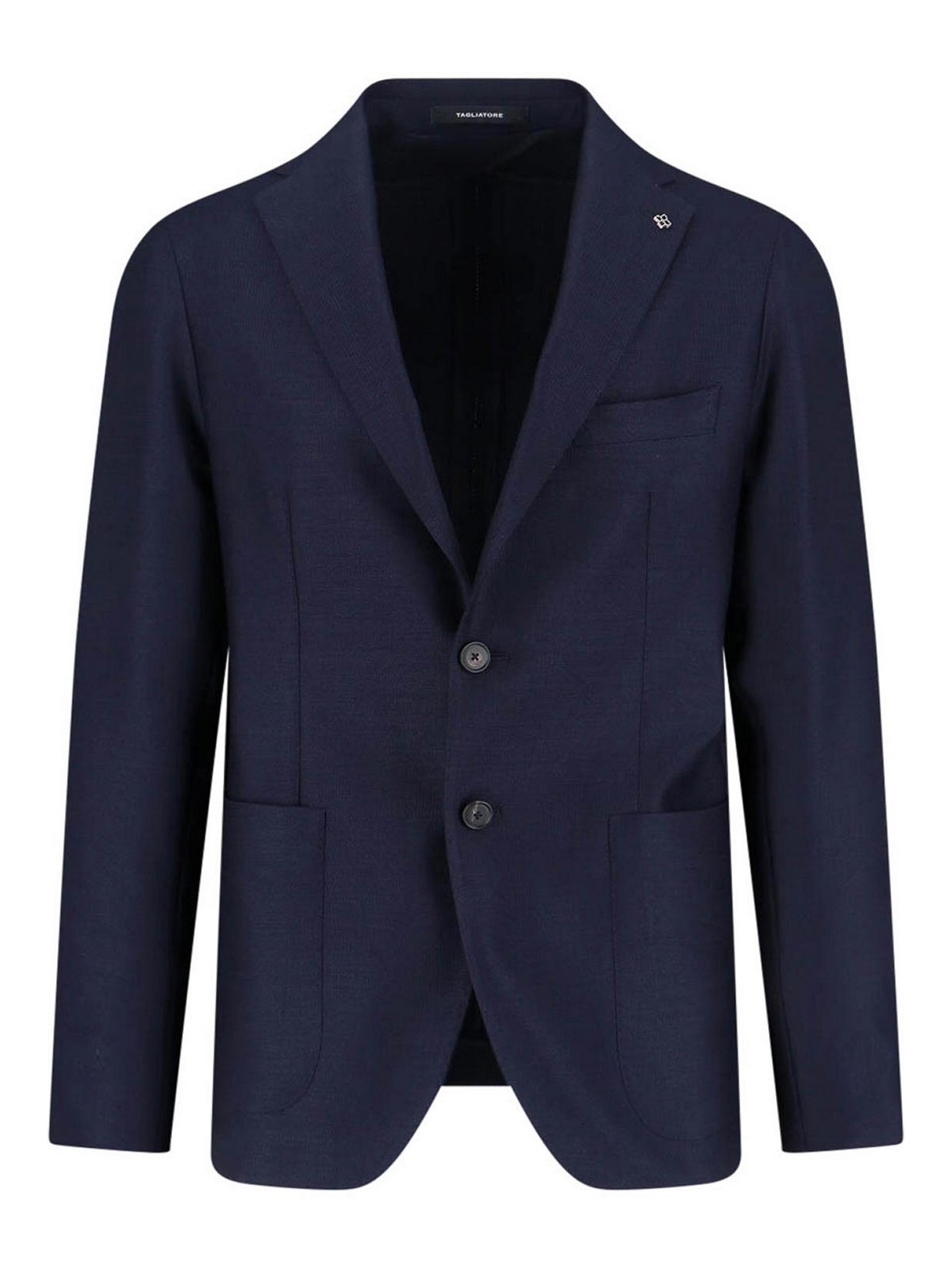 Single-breasted Virgin Wool Blazer