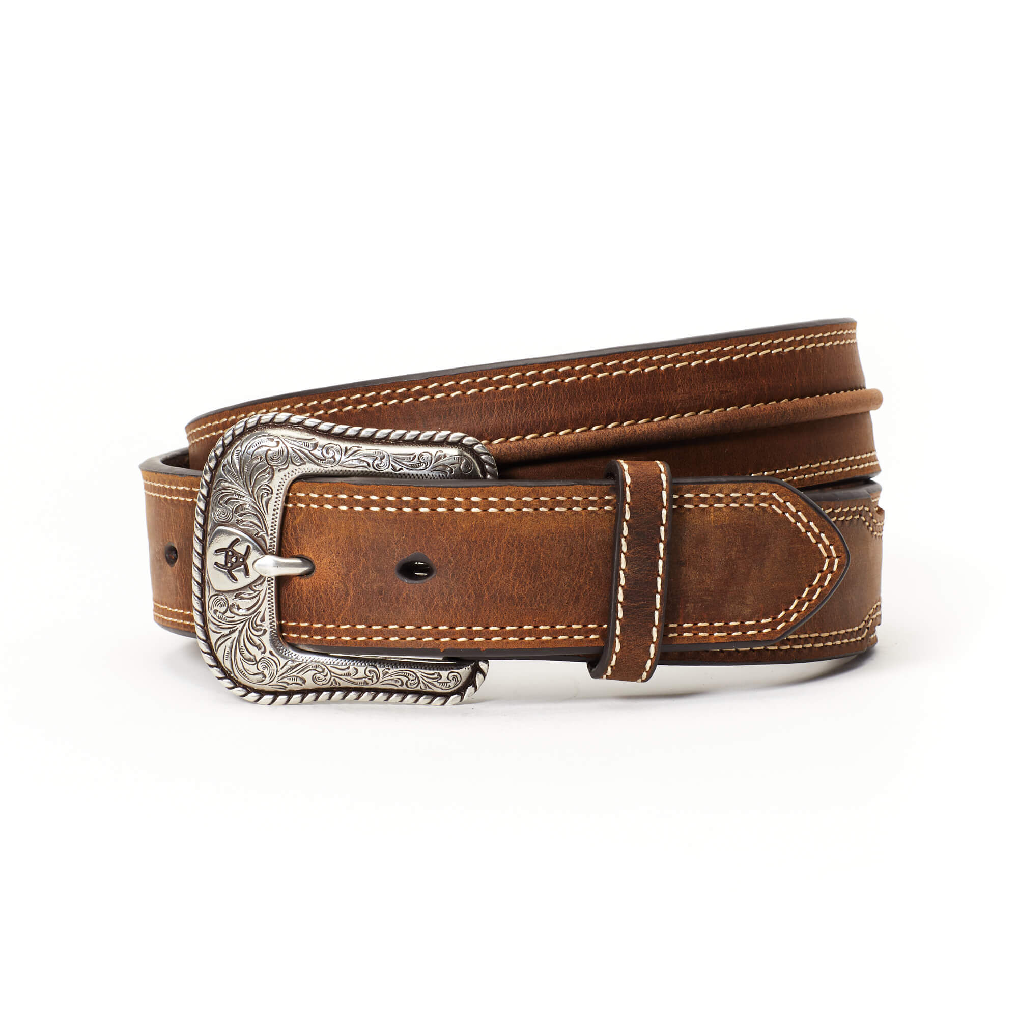 Men's Center Ridge Belt in Tan, Size 36, by