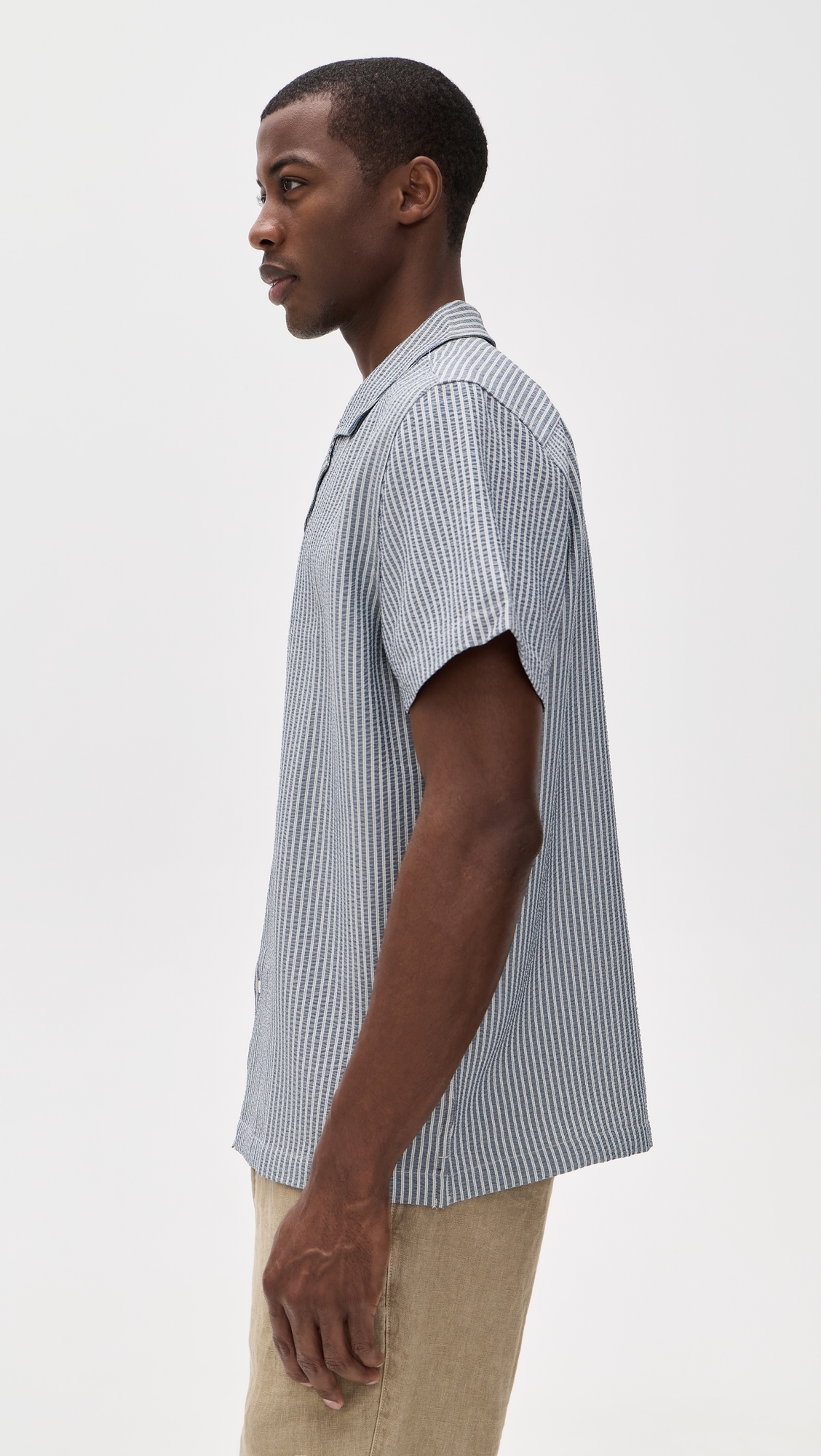 Amalfi Shirt Navy Deck Stripe