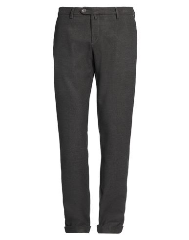 Man Pants Charcoal Size 40 Polyester, Wool, Viscose, Elastane