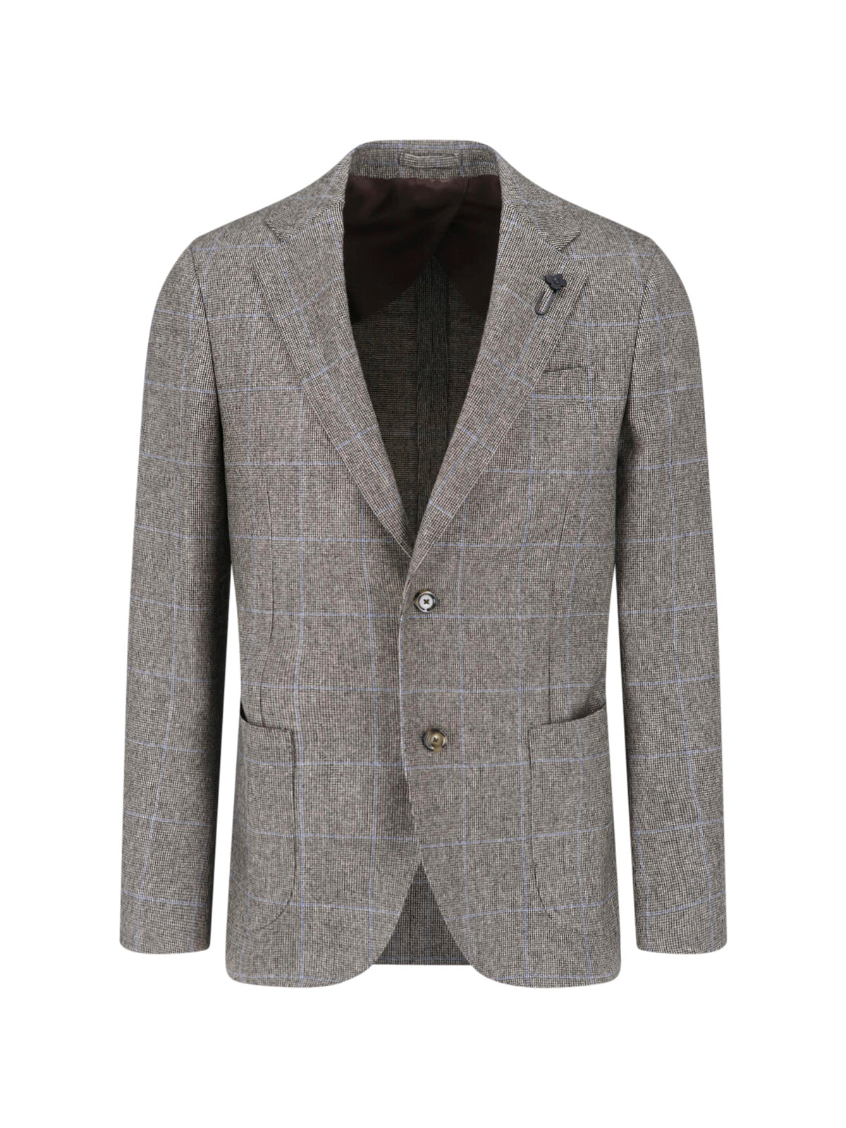 Men's 100% Wool Patterned Jacket