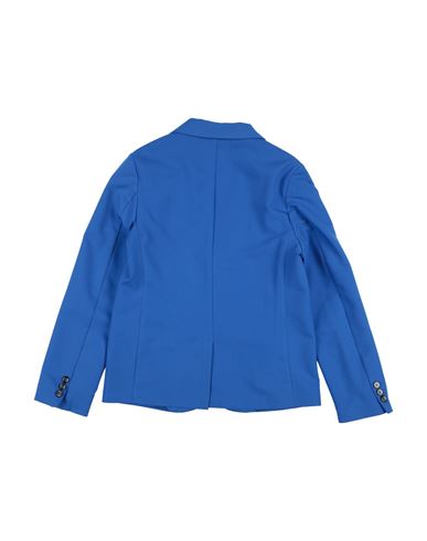 Kid Boy Blazer Blue Size 16 Polyester, Viscose, Elastane