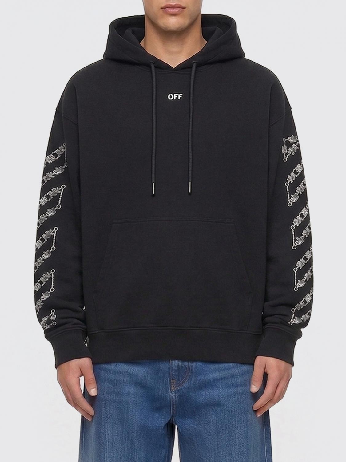 Sweatshirt Men color Black