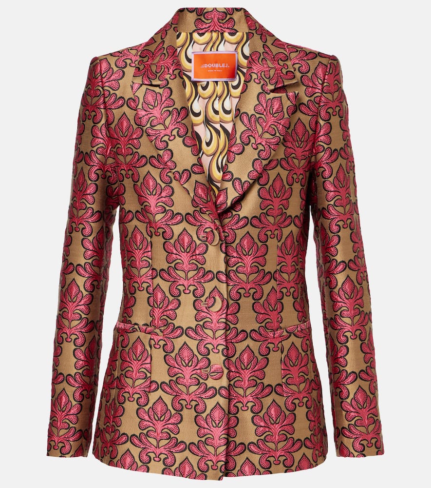24/7 cotton jacquard blazer