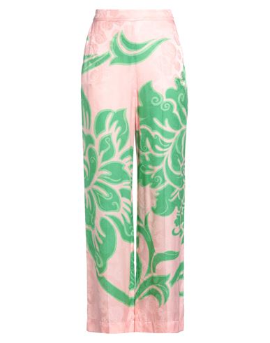 Woman Pants Pink Size 6 Viscose, Silk
