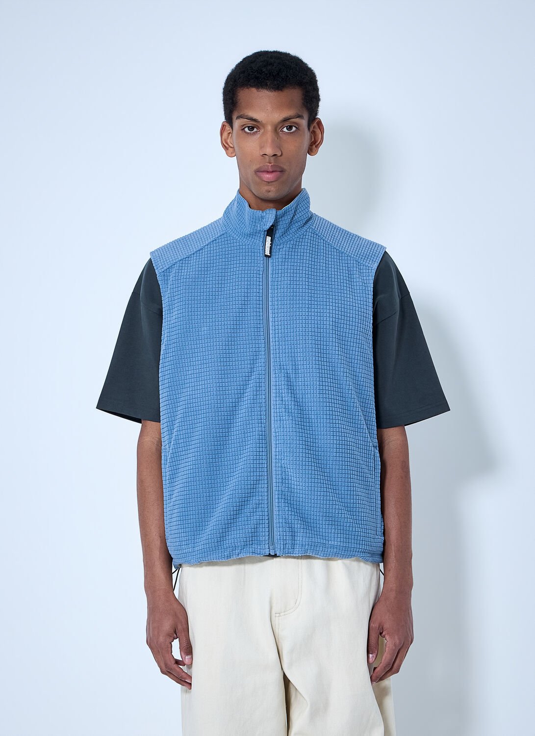 Quilted Zip-up Vest
