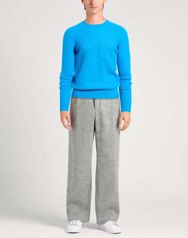 Man Sweater Azure Size 36 Lambswool