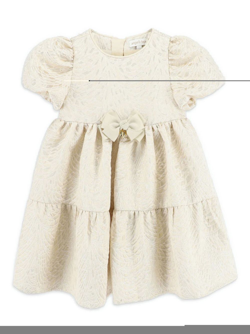 Bow dress - Gold