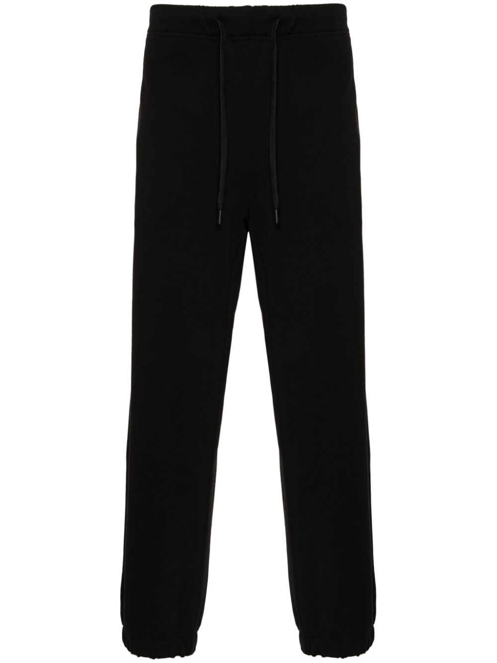 Logo-stripe track pants - Black