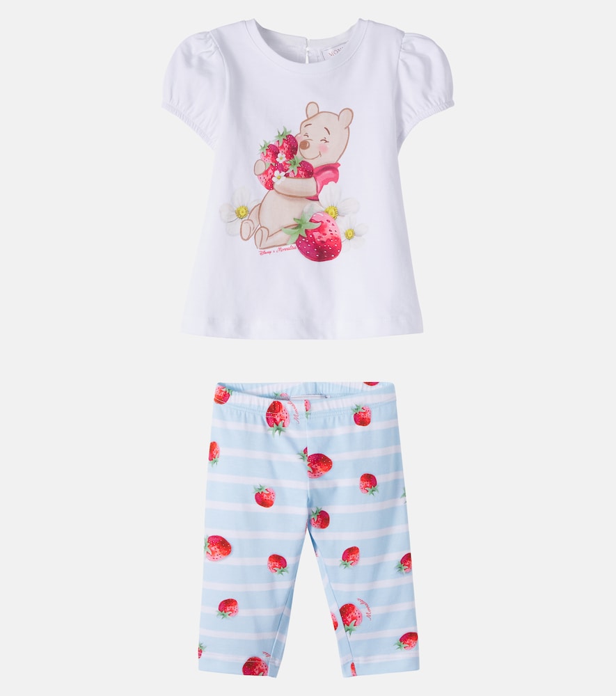 X Disney baby cotton T-shirt and leggings set