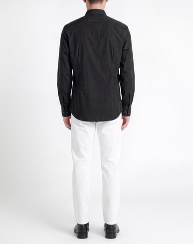 Man Shirt Charcoal Size 17 ½ Cotton, Polyamide, Elastane