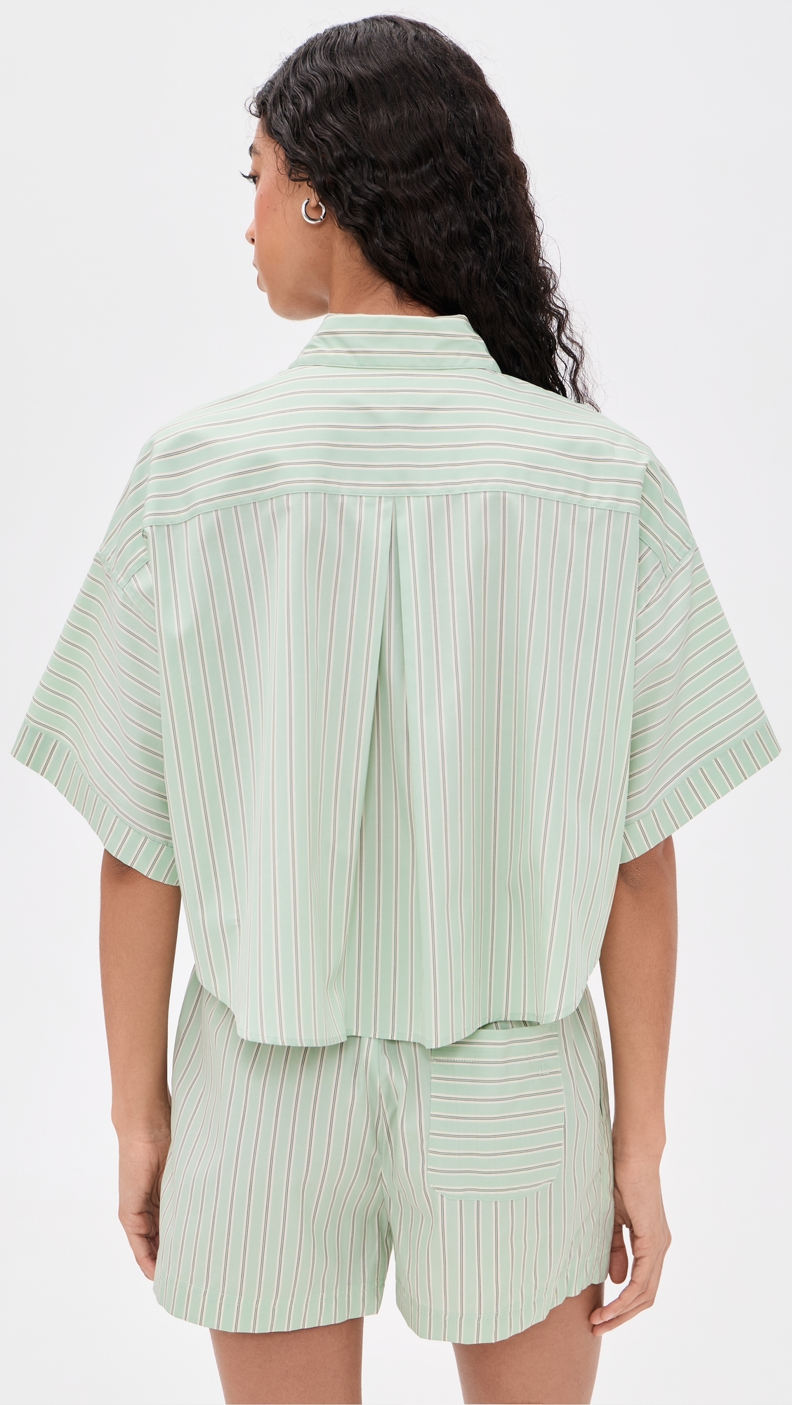 Marin Short Sleeve Stripe Shirt grnst