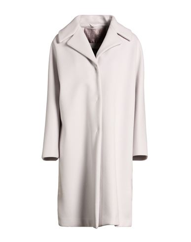 Resort Woman Coat Light grey Size 4 Wool, Cashmere