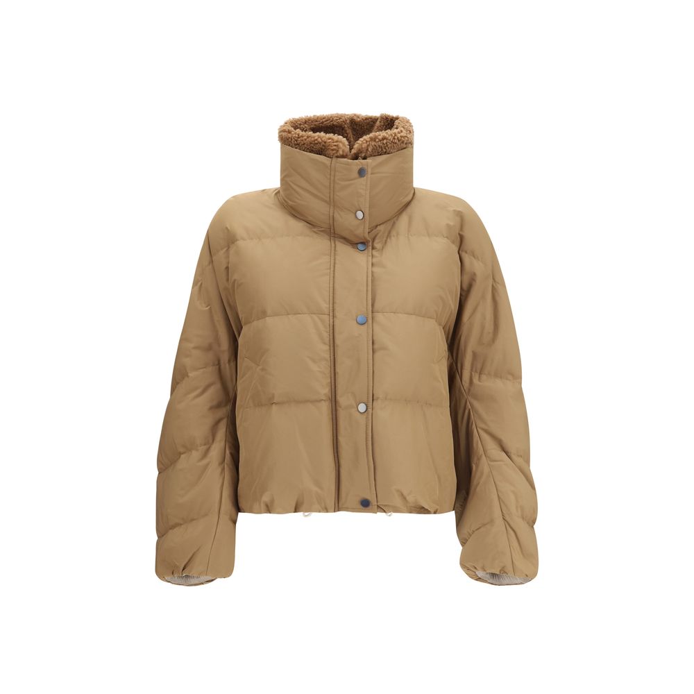 Down Jacket — Beige