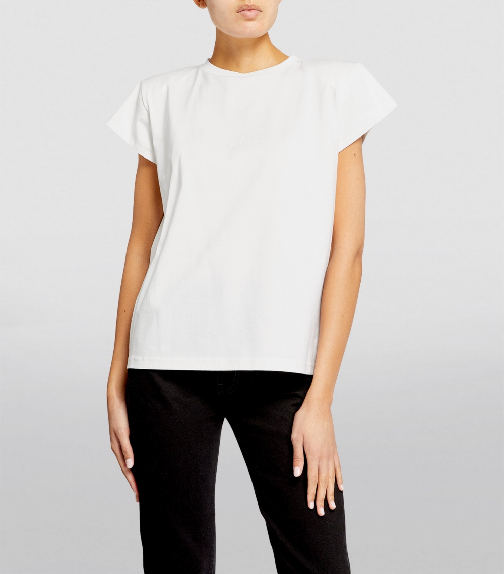 마그다 부트림 Padded-Shoulder T-Shirt