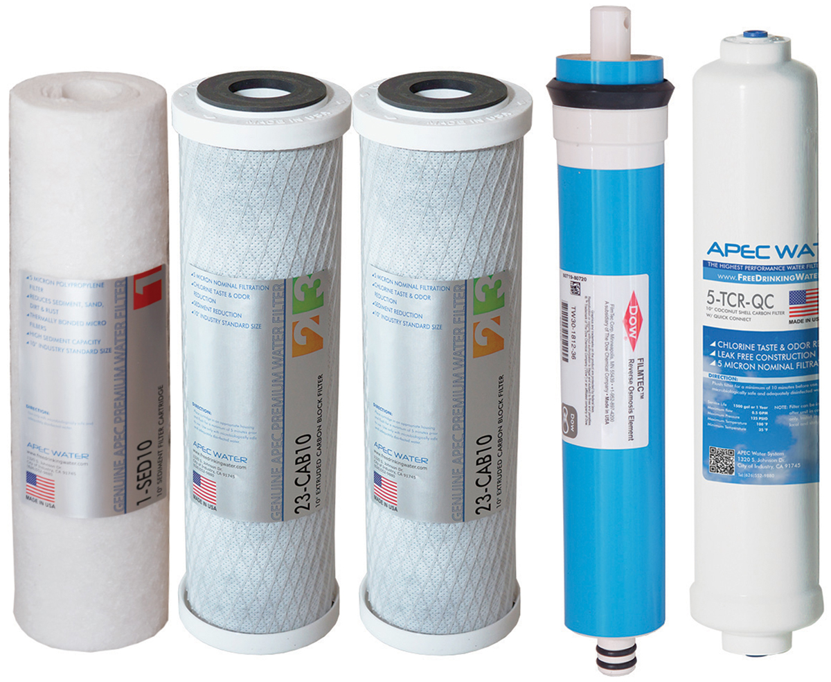 Water Ultimate High Flow 5-Stage High Capacity Filter Set