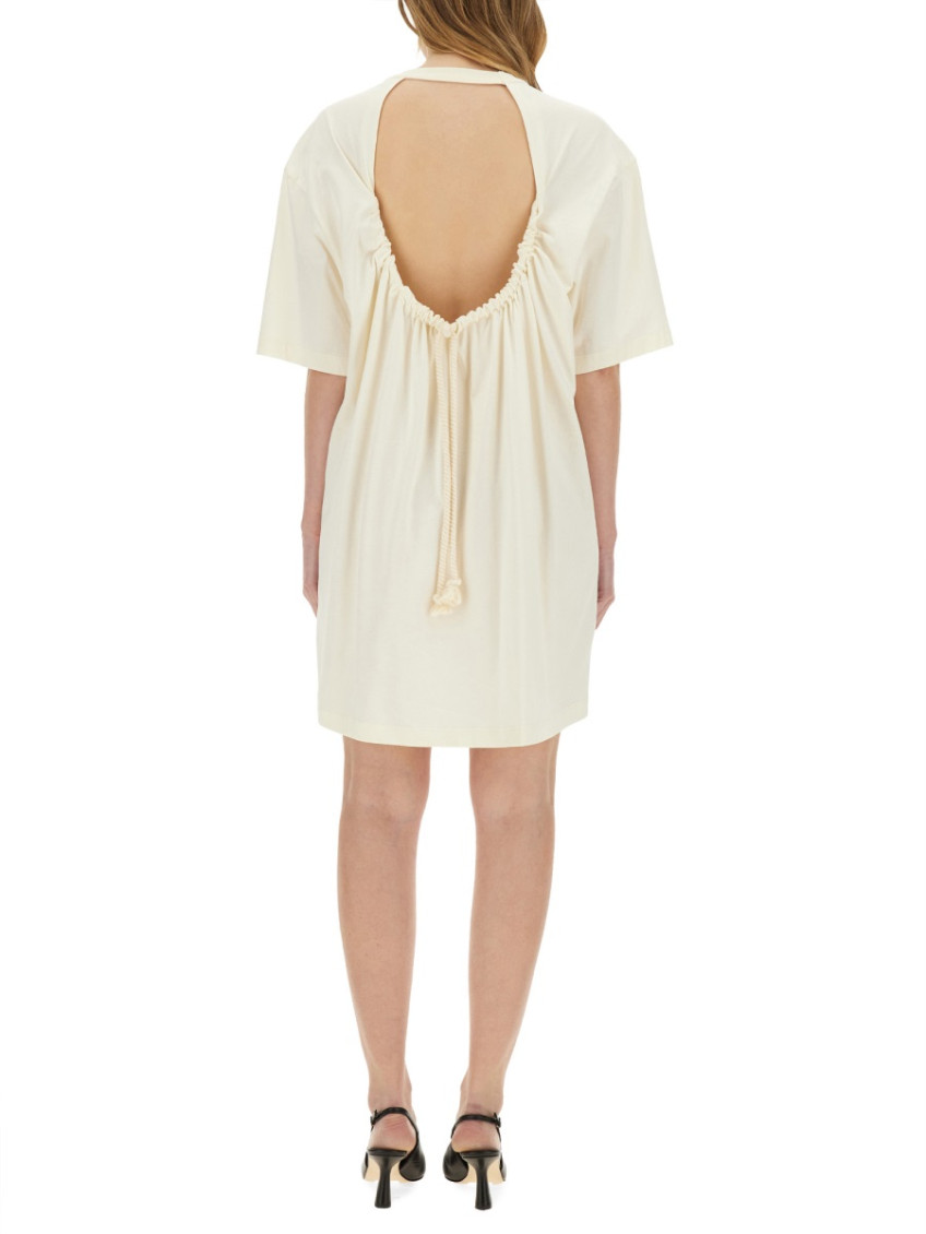 Short Dress With Logo