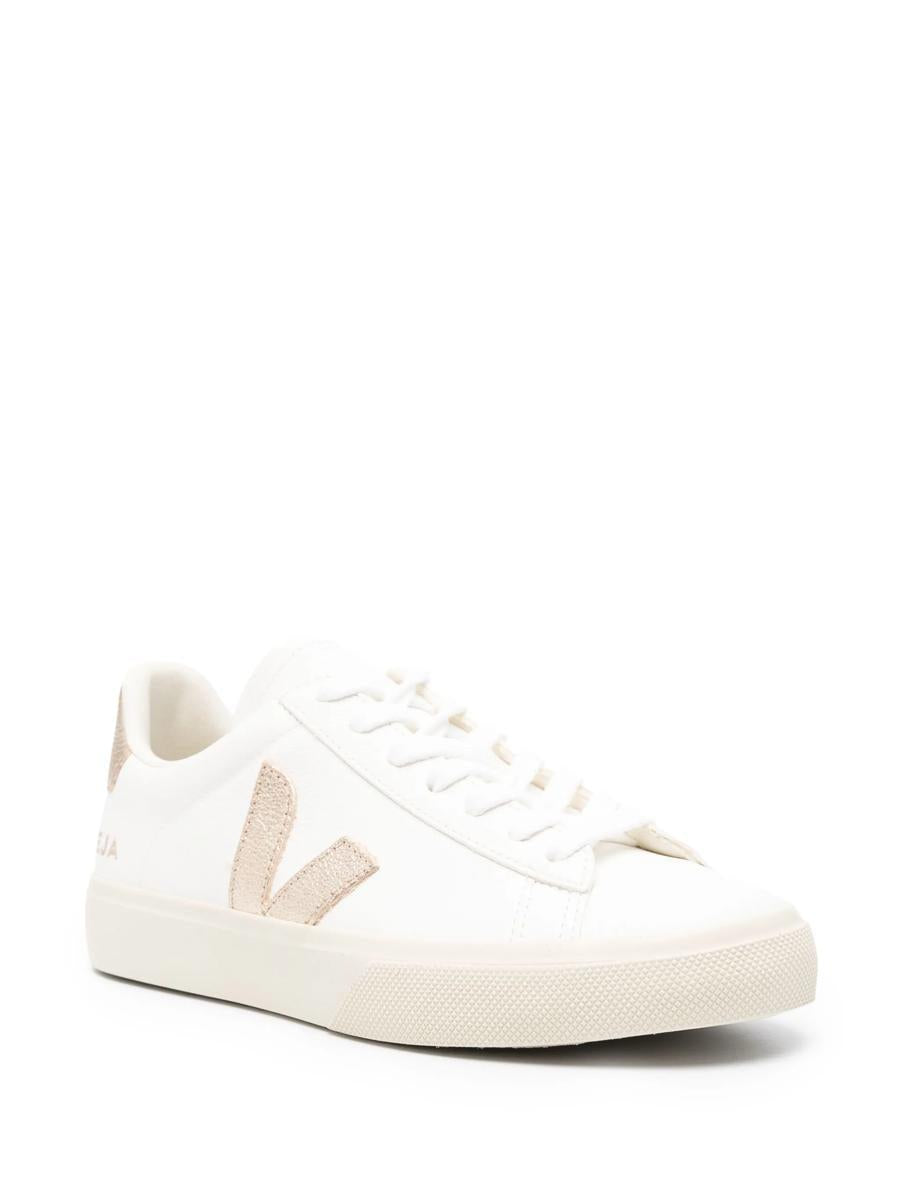 Field Leather White Platine Shoes