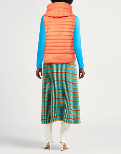 Peuterey Woman Vest Orange Size 8 Polyester