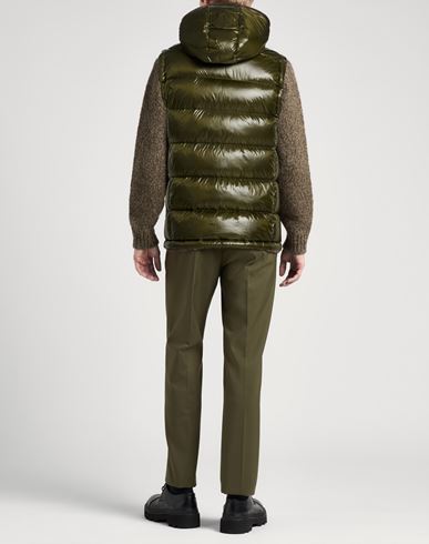 Man Vest Military green Size L Polyamide