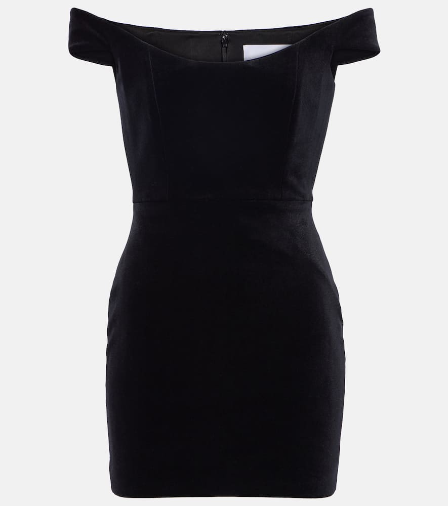 Velvet minidress