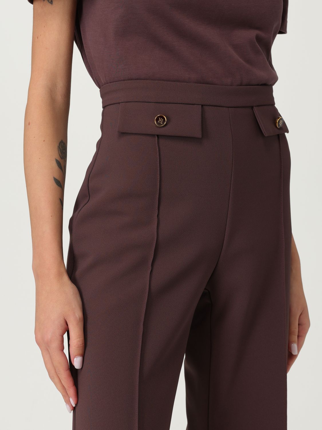 Pants Woman color Red