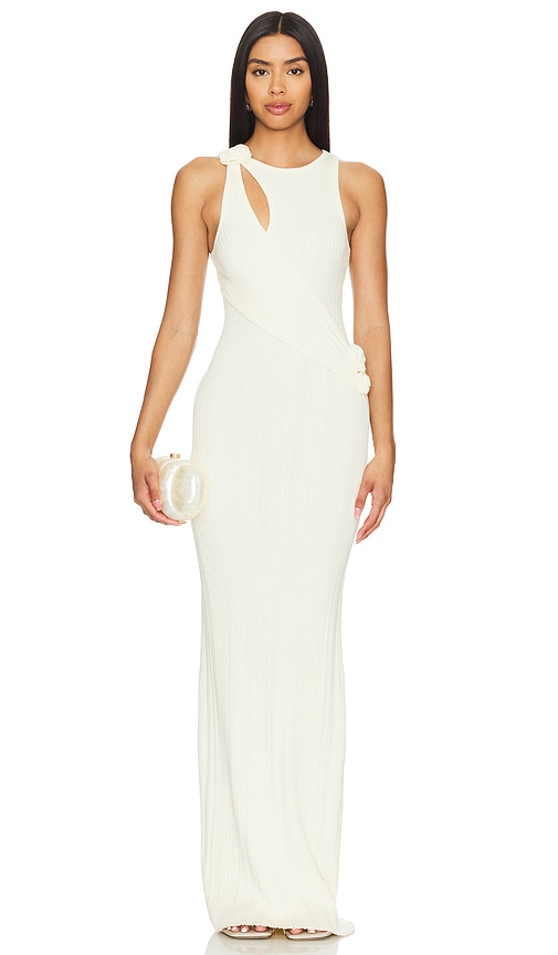 Lovers and Friends Ceres Maxi Dress in Ivory.  S. Also in L