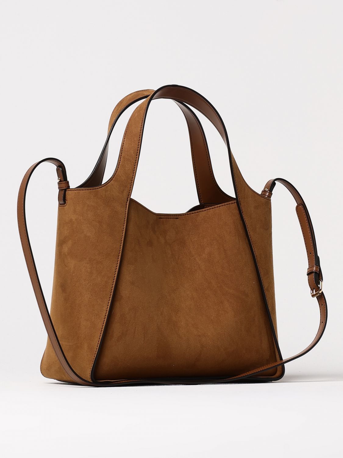 Logo Top Handle tote bag - Brown